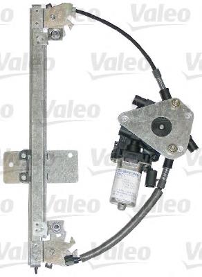 Mecanismo de acionamento de vidro da porta traseira esquerda para Dacia Sandero (BS0, 1)