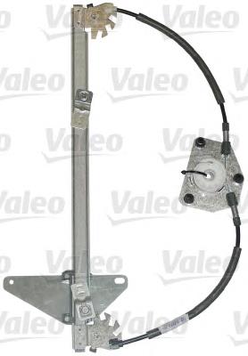 1629054580 Peugeot/Citroen mecanismo de acionamento de vidro da porta dianteira esquerda