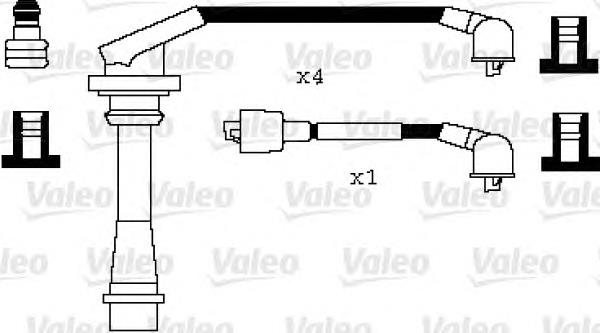 Fios de alta voltagem, kit 346078 VALEO