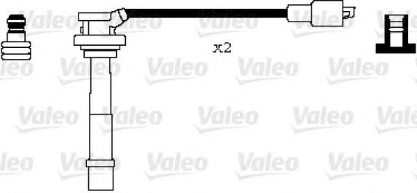 346079 VALEO fios de alta voltagem, kit