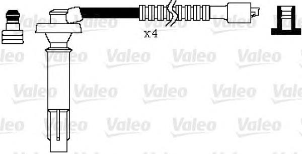 Fios de alta voltagem, kit 346082 VALEO