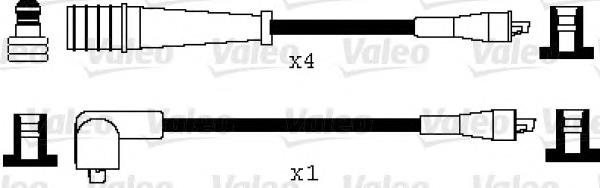 Fios de alta voltagem, kit 346035 VALEO