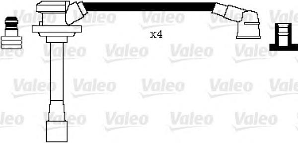 346025 VALEO fios de alta voltagem, kit