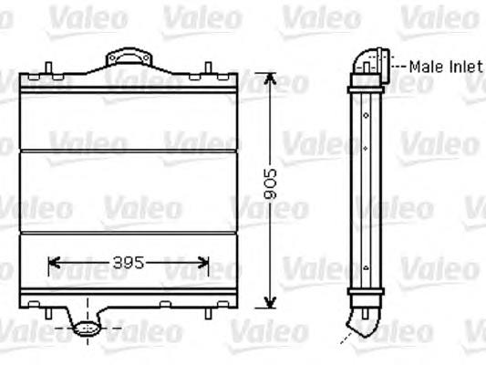 733448 VALEO radiador de esfriamento de motor