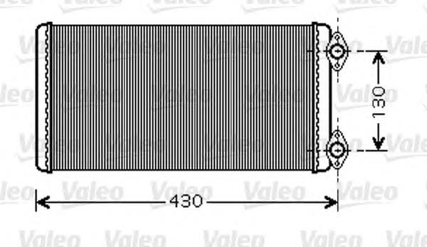 812346 VALEO radiador de forno (de aquecedor)