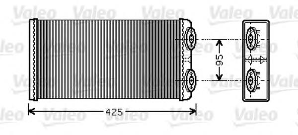 812350 VALEO radiador de forno (de aquecedor)