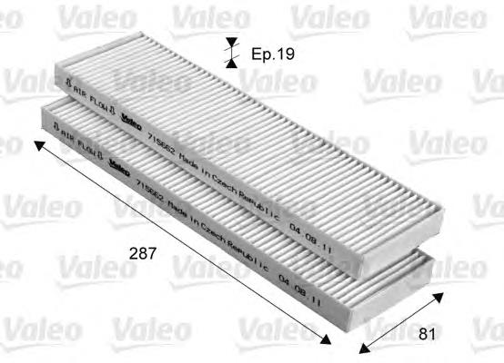 715662 VALEO filtro de salão