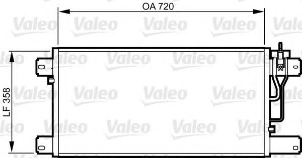Конденсатор кондиционера Hyundai/Kia 97606H8300 цена, от 149.05 USD