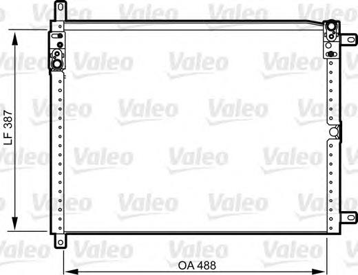 82487879 Fiat/Alfa/Lancia radiador de aparelho de ar condicionado