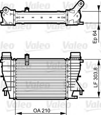 96363 Nissens radiador de intercooler