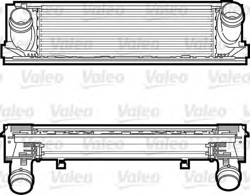 805M30A Jdeus radiador de intercooler