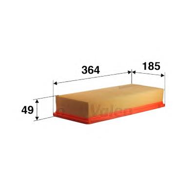Элемент воздушного фильтра VALEO 585009 цена, от 4.87 USD