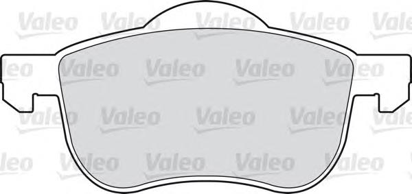 Купить 598479 VALEO Колодки тормозные