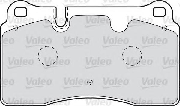Тормозные колодки VALEO 598994