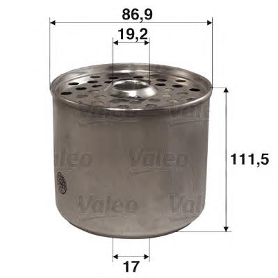 Фильтр тонкой очистки топлива VALEO 587704 цена, от 3.38 USD