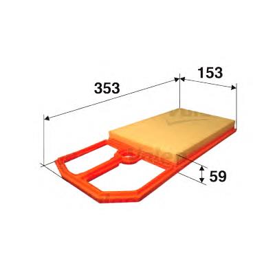 585144 VALEO filtro de ar