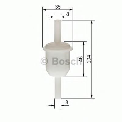 0 450 904 060 Bosch filtro de combustível