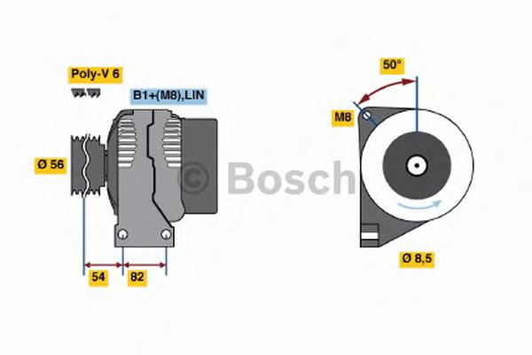 8603263 Volvo gerador