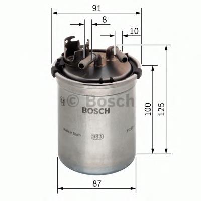 0450906426 Bosch filtro de combustível