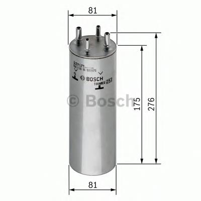 0450906467 Bosch filtro de combustível