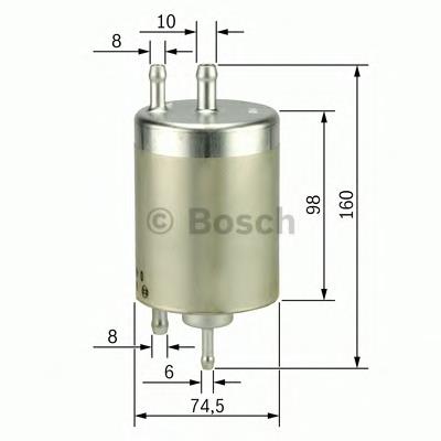 0450915003 Bosch filtro de combustível