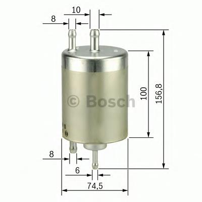 0450905968 Bosch filtro de combustível