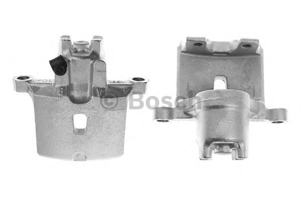 0986134009 Bosch suporte do freio traseiro esquerdo