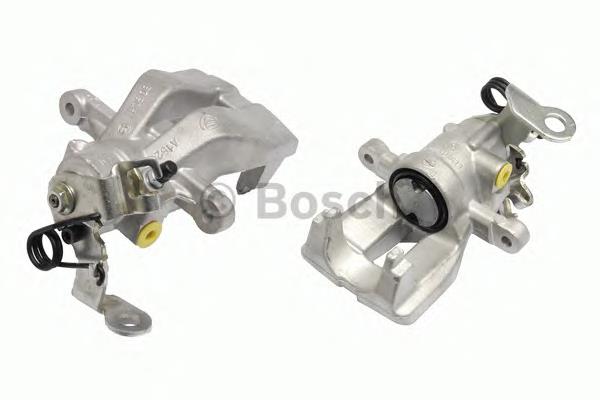 0 986 134 006 Bosch suporte do freio traseiro esquerdo