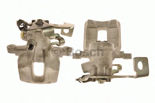 0986134054 Bosch suporte do freio traseiro esquerdo