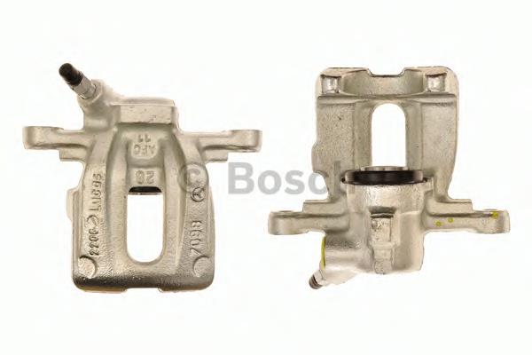 Suporte do freio traseiro esquerdo 0986134033 Bosch