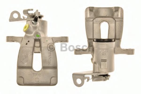 0986134044 Bosch suporte do freio traseiro esquerdo