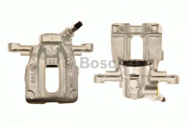 0 986 135 033 Bosch suporte do freio traseiro direito