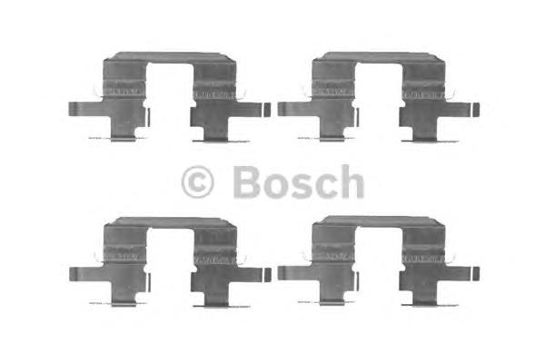 Kit de molas de fixação de sapatas de disco traseiras 1987474449 Bosch