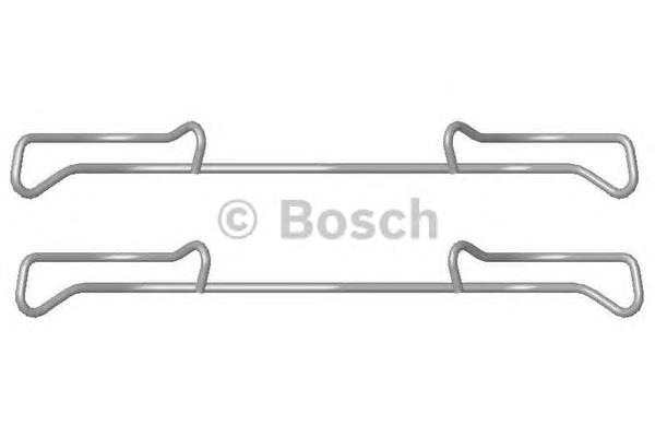 1987474432 Bosch kit de molas de fixação de sapatas de disco dianteiras