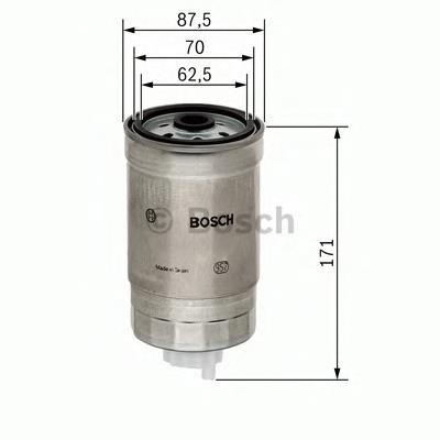F026402013 Bosch filtro de combustível