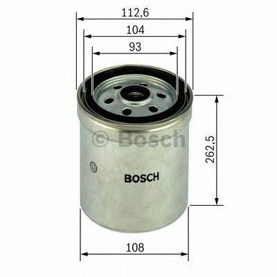 F026402017 Bosch filtro de combustível