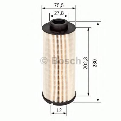 Filtro de combustível F026402029 Bosch