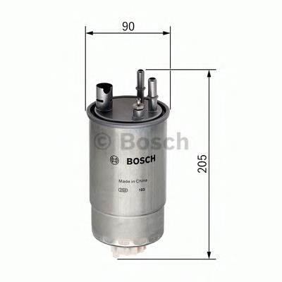F026402049 Bosch filtro de combustível