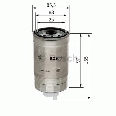 F026402048 Bosch filtro de combustível