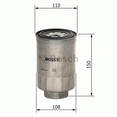 F026402039 Bosch filtro de combustível