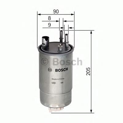 F026402054 Bosch filtro de combustível