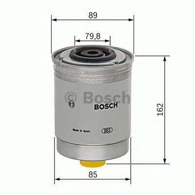 1457434408 Bosch filtro de combustível