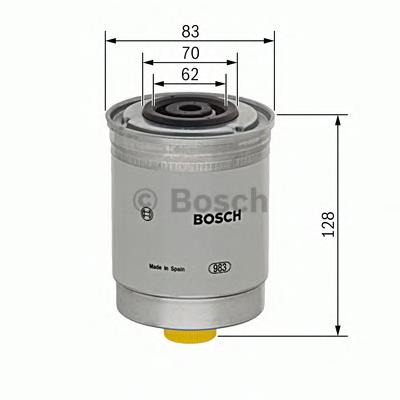1457434321 Bosch filtro de combustível