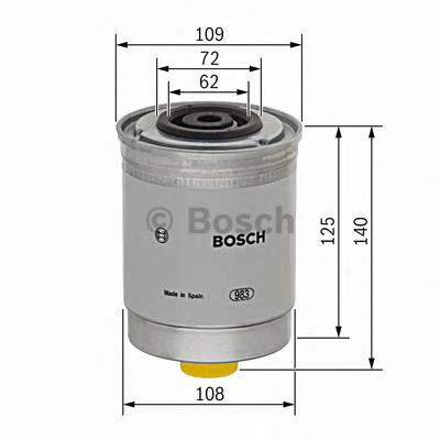 1457434185 Bosch filtro de combustível