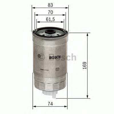 1457434198 Bosch filtro de combustível