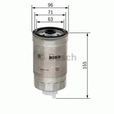 1457434439 Bosch filtro de combustível