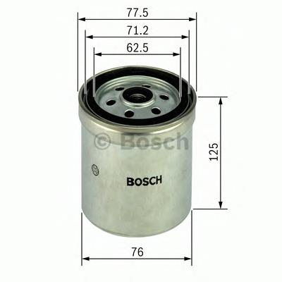 1 457 434 432 Bosch filtro de combustível