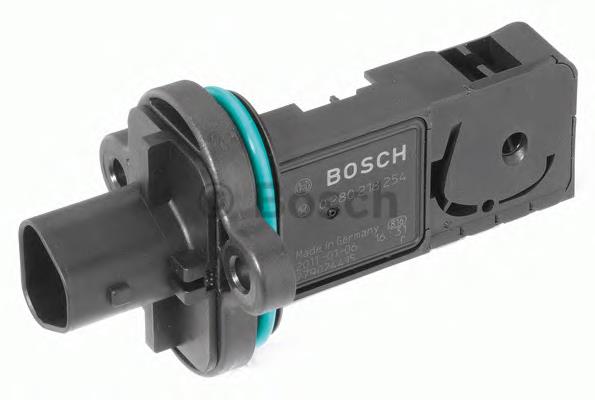 0 280 218 254 Bosch sensor de fluxo (consumo de ar, medidor de consumo M.A.F. - (Mass Airflow))