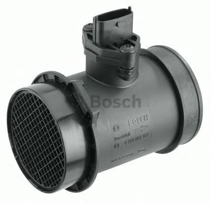 0281002182 Bosch sensor de fluxo (consumo de ar, medidor de consumo M.A.F. - (Mass Airflow))