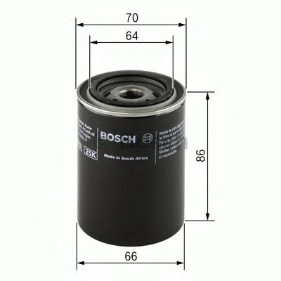 F026407025 Bosch filtro de óleo